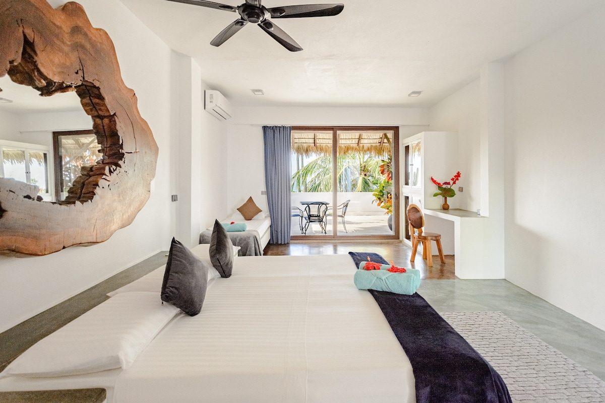 The cinema lounge at Casa Nova, Tierra en Armonía